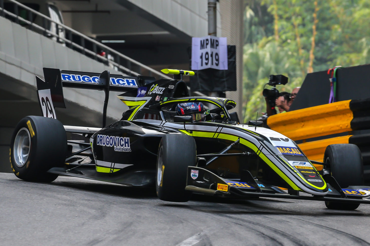 Felipe Drugovich somou ótimas experiÁªncias e ensinamentos em sua estreia no GP de Macau de Fórmula 3