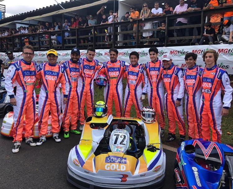 500 Milhas de Kart: Barrichello Solar Gold terá um “super” time na edição de 2019