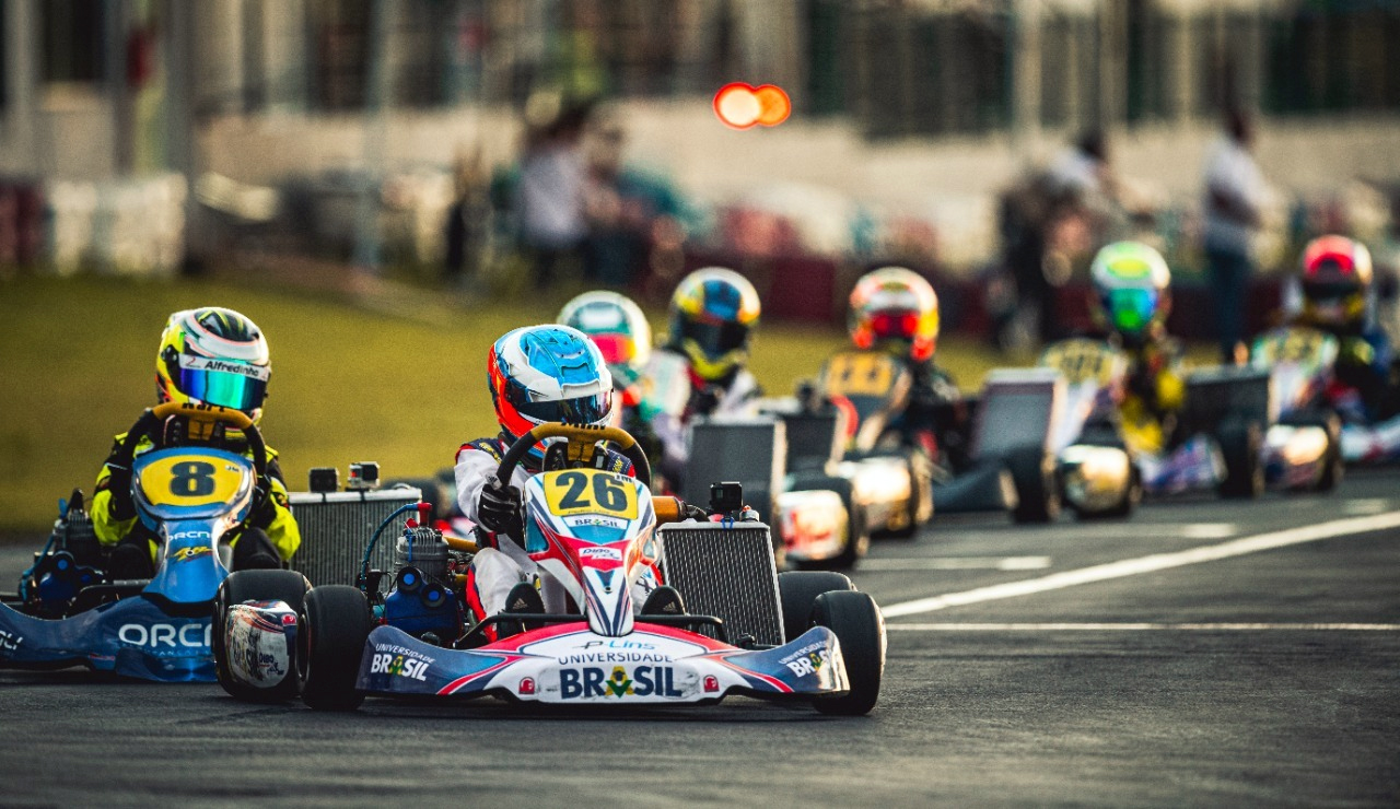 Kart: Pedro Lins surpreende em sua estreia na Júnior Menor e é destaque no 1º Troféu Ayrton Senna