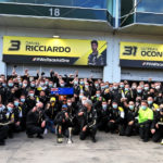 Fórmula-1: Pódio para a Renault DP World F1 Team e Daniel Ricciardo