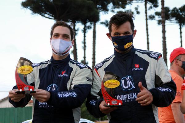 Victor CorrÁªa e /Maicol Souza são campeões brasileiros de Rally de Velocidade