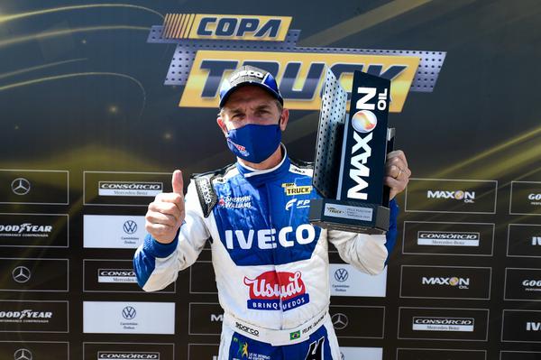 Copa Truck: Felipe Giaffone é o pole position Maxon da etapa de Goiânia