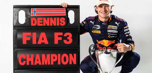 FIA Formula 3 Championship: Dennis Hauger conquista o tÁ­tulo de 2021