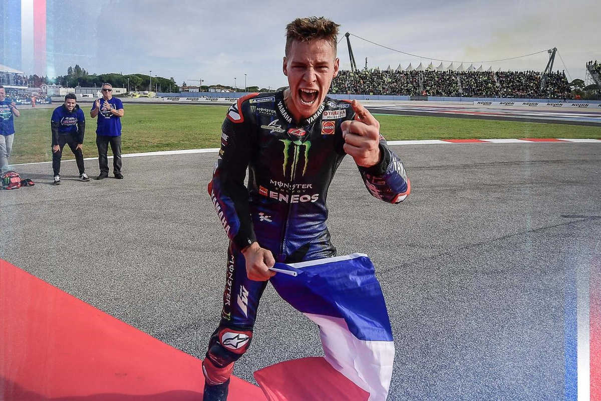 MotoGP: Fabio Quartararo conquista o tÁ­tulo de 2021