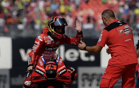 MotoGP: Francesco Bagnaia vence pela quarta vez