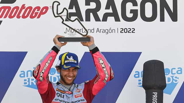 MotoGP: Enea Bastianini vence o GP de Aragón