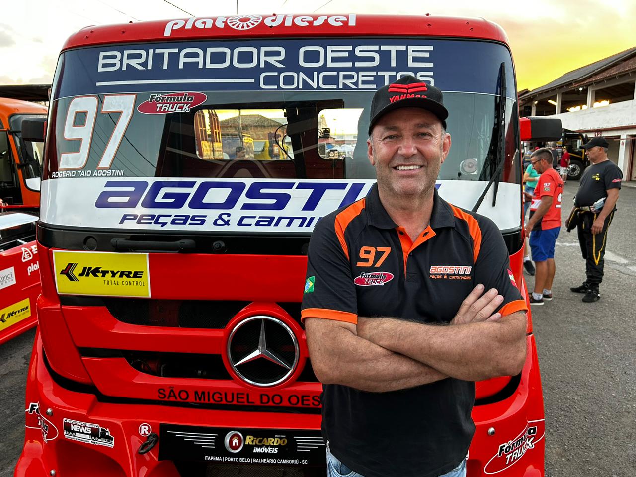 Fórmula Truck começa com Agostini e Jacobsen como os mais rápidos em Guaporé