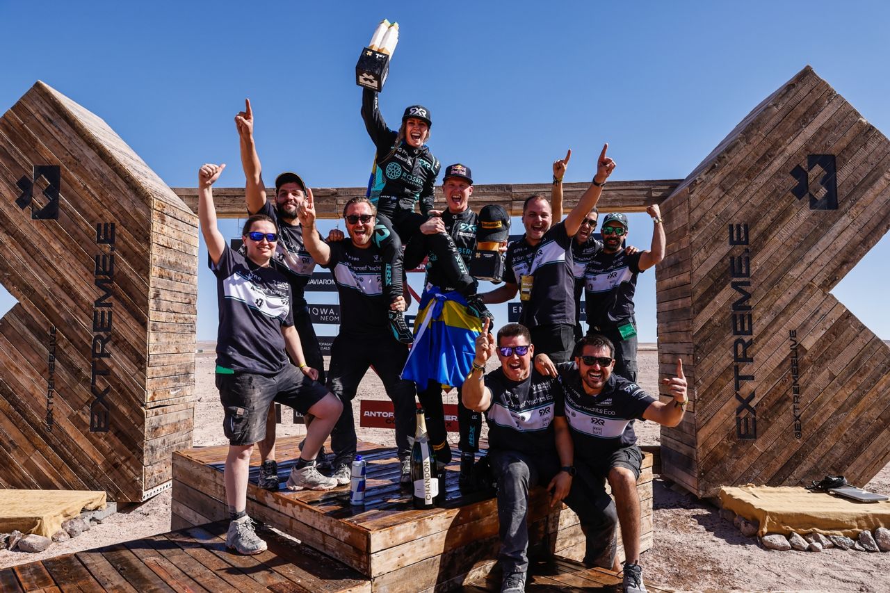 ROSBERG X RACING LEVA O TÍTULO DA EXTREME E NO DRAMÁTICO FINAL DO ANTOFAGASTA MINERALS COPPER X PRIX N