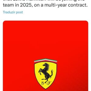 Fórmula-1: Mercedes anuncia saída de Lewis Hamilton, e Ferrari confirma contratação do inglês para 2025