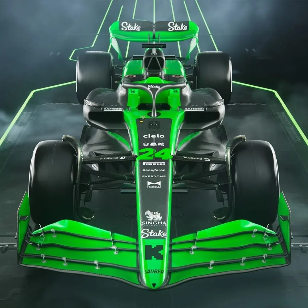 Fórmula-1: Confira a pintura da Sauber para 2024
