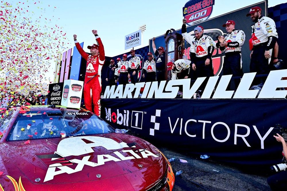 NASCAR Cup Series: William Byron vence em Martinsville