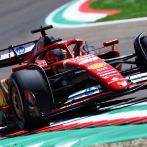 Fórmula-1: Leclerc mantém a liderança durante o segundo treino em Imola, à frente de Piastri e Tsunoda