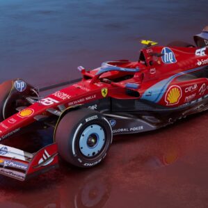 Fórmula-1: Confira a pintura azul da Ferrari para o GP de Miami