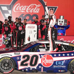 NASCAR Cup Series: Chuva encurta a Coca-Cola 600, e Christopher Bell fica com a vitória