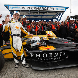 IndyCar: Santino Ferrucci surpreende e conquista a pole para o GP de Portland