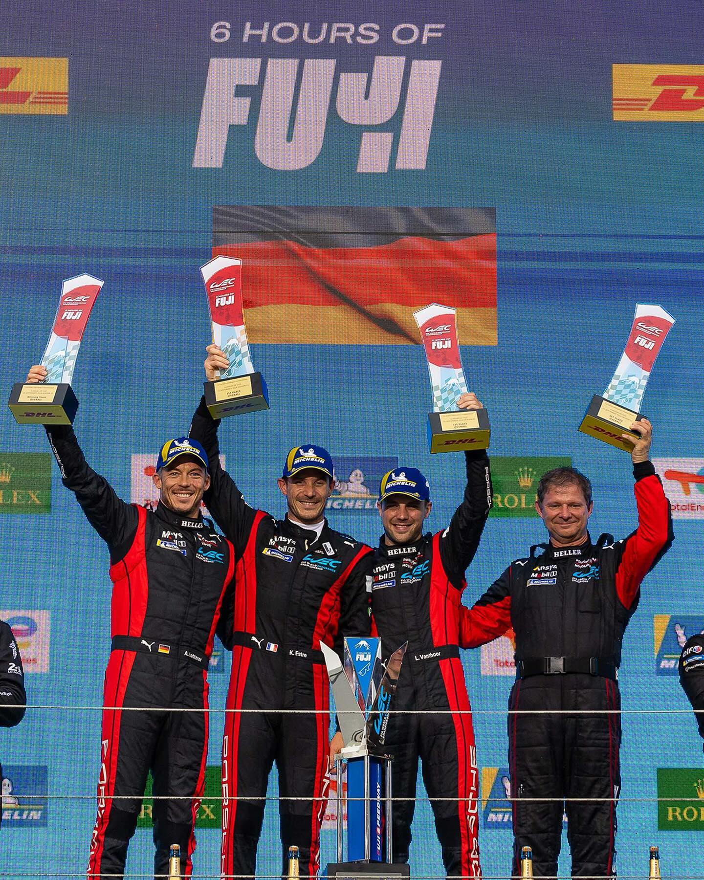 WEC: Trio da Porsche vence as Seis Horas de Fuji