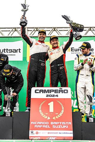 Rafael Suzuki é campeão da GT3 no Endurance Brasil 2024
