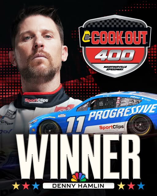 NASCAR Cup Series: Denny Hamlin vence em Martinsville