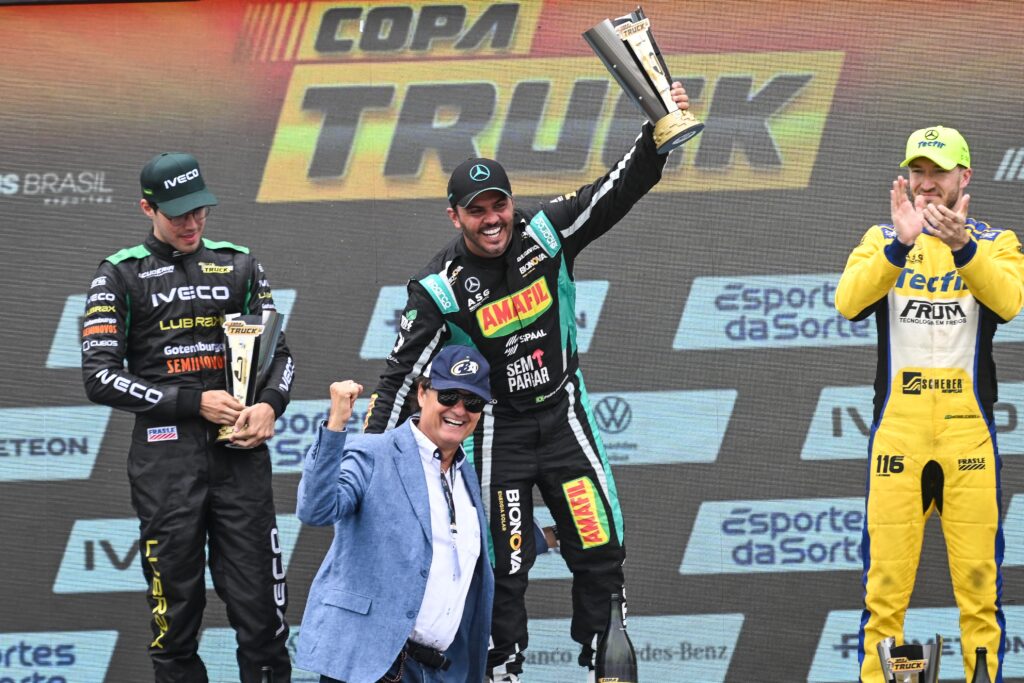 Copa Truck: Pedro Perdoncini e Nicolas Giaffone vencem na Elite em Campo Grande