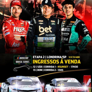NASCAR Brasil retorna para a segunda etapa da temporada em Londrina com corrida ao pôr do sol