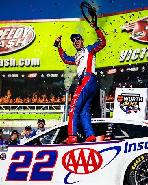 NASCAR Cup Series: Joey Logano vence no Texas