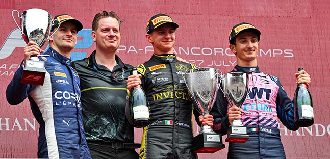 FIA F-2 Championship: Leonardo Fornaroli e Roman Staněk vencem em Spa-Francorchamps