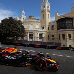 Fórmula-1: Em treino caótico Max Verstappen conquista a pole-position para o GP do Azerbaijão