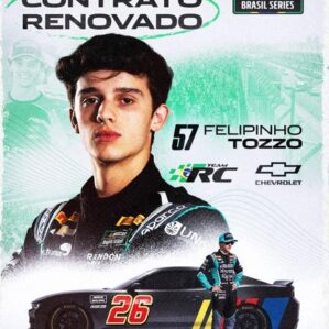 NASCAR Brasil: Felipinho Tozzo renova com a Team RC