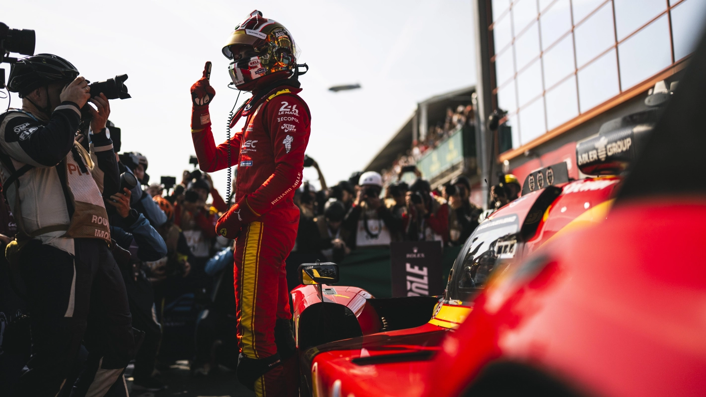 Wec Imola 2026 Giovinazzi Pole Position Ferrari Hyperpole Historica