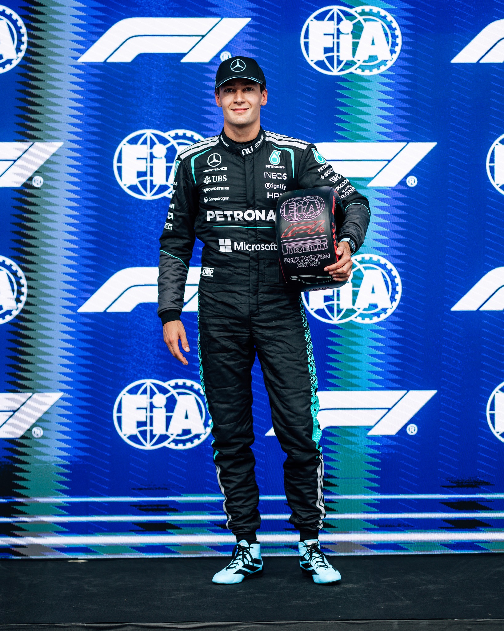 Fórmula-1: George Russell alinha na pole para o GP do Canadá