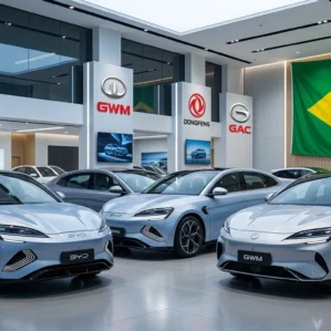 Consolidação das marcas chinesas no Brasil 2026: BYD, GWM, Dongfeng e a nova ordem do mercado automotivo