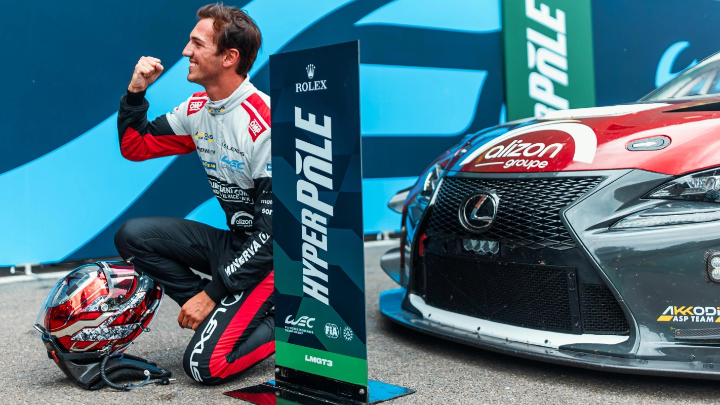 Fia Wec 2026 Hadrien David Pole Lmgt3 Spa Francorchamps Lexus