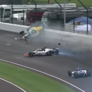 Indy 500: Alexander Rossi passa por cirurgia após acidente em treino livre