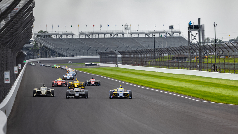 Indy 500 2026 Josef Newgarden Lidera Pratica Chuva Rossi Acidente