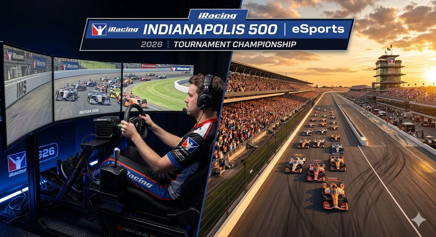 Iracing Semana 8 Indianapolis 500 Nascar Watkins Glen Indycar Maio 2026