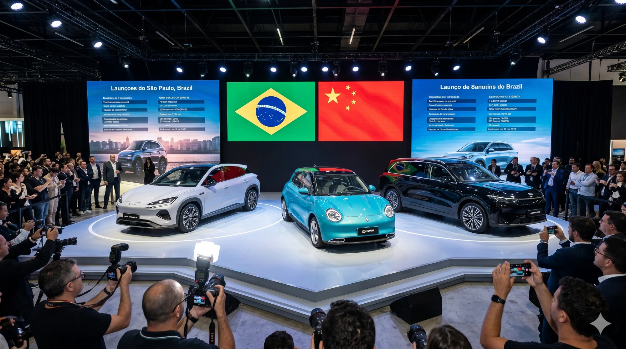 Ofensiva chinesa no Brasil 2026: BYD, GWM e novas marcas confirmam 6 lançamentos para o segundo semestre