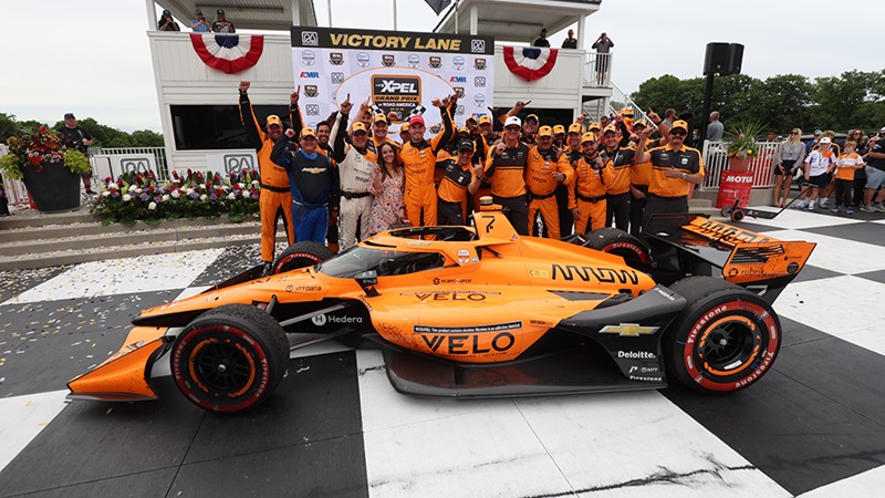 IndyCar: Christian Lundgaard vence o GP de Elkhart Lake