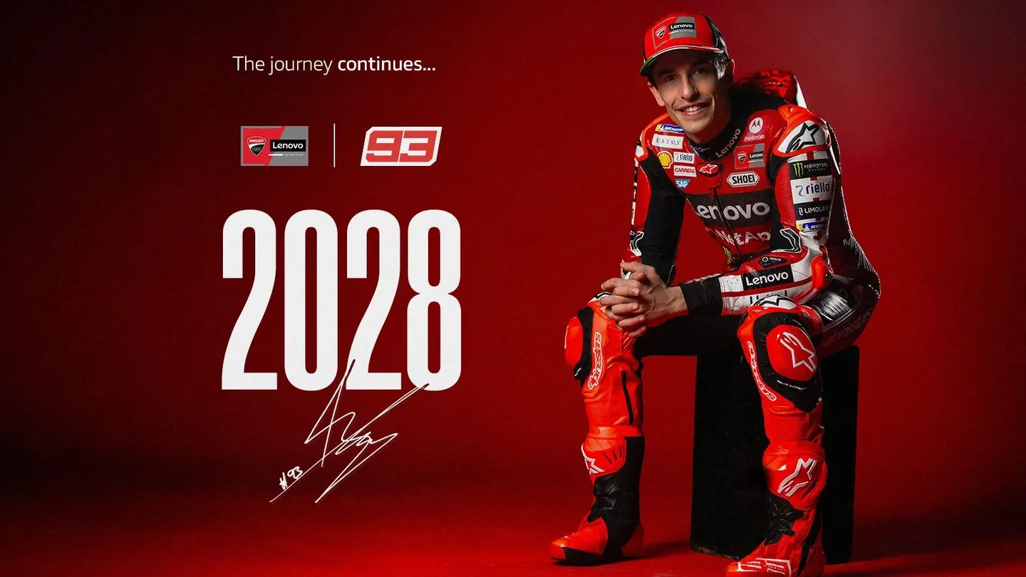 Marc Marquez Ducati Renovacao 2027 2028 Motogp