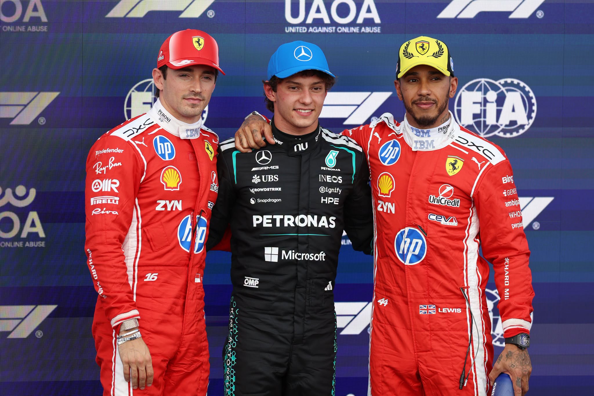 Fórmula-1: Andrea Kimi Antonelli conquista a pole para o GP da Grã-Bretanha