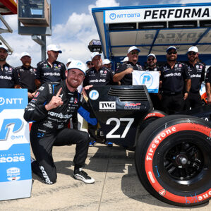 Indycar: Kyle Kirkwood conquista a pole para o GP de Nashville