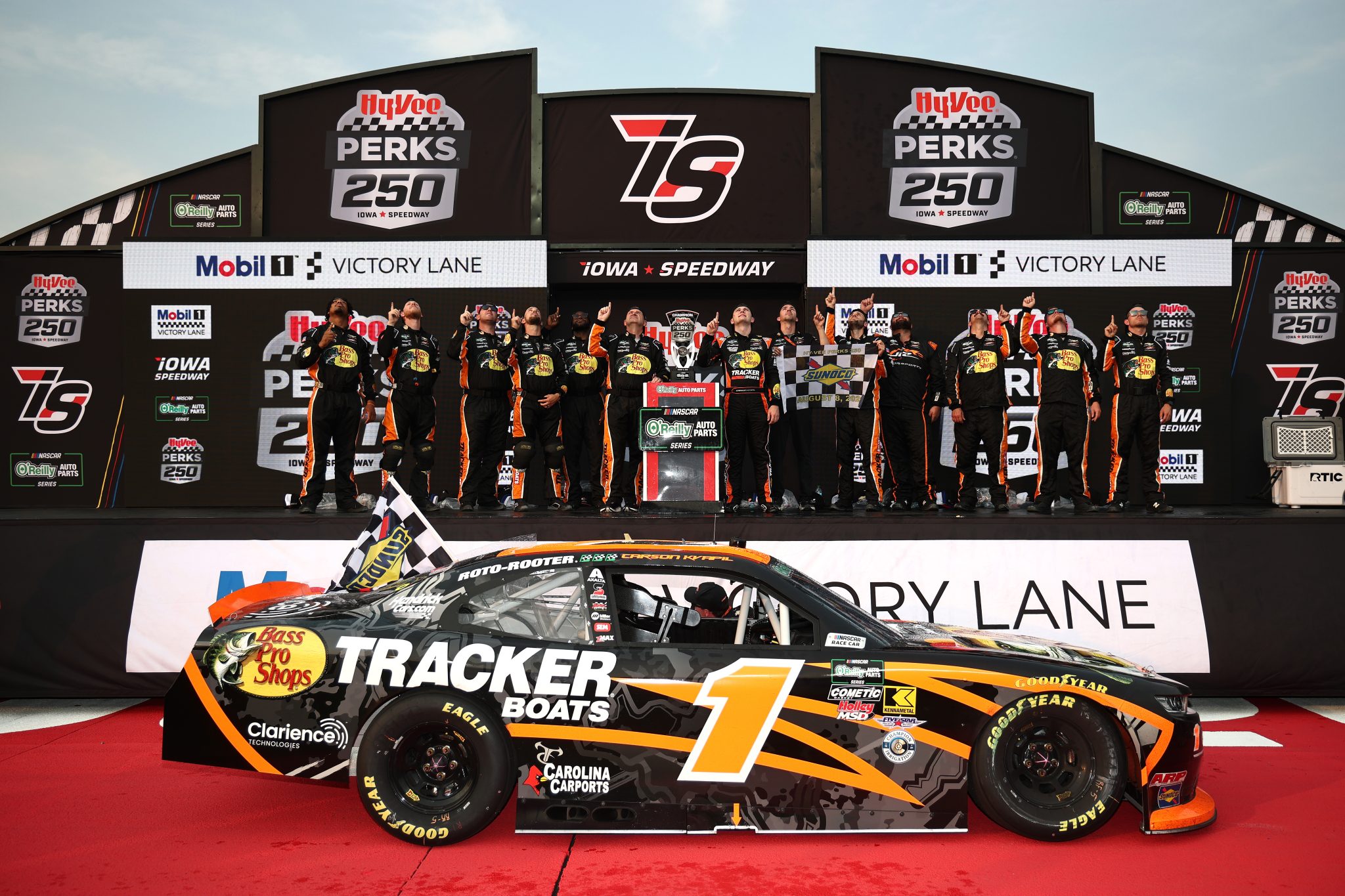 Carson Kvapil Iowa Win 26