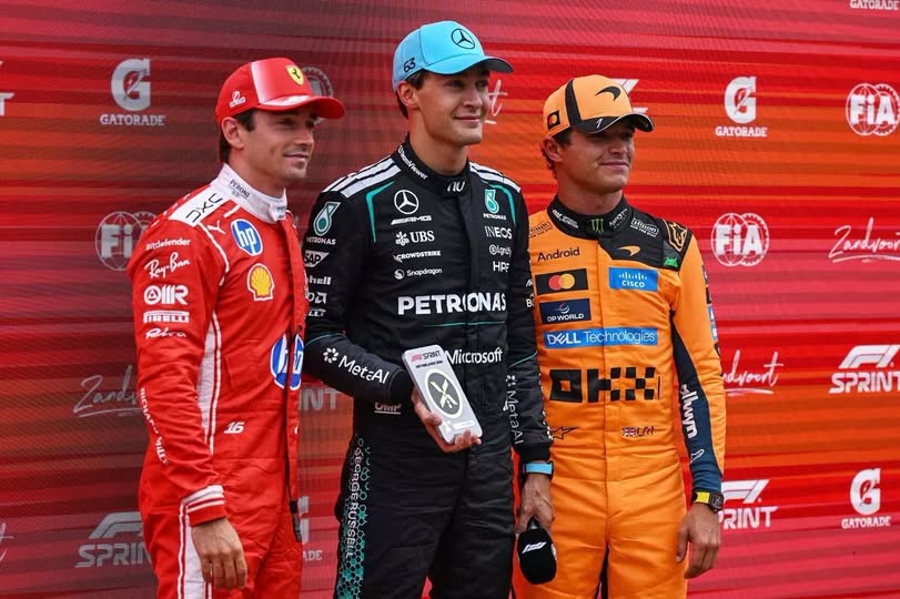 Fórmula-1: George Russell vence a Sprint Race do GP da Holanda
