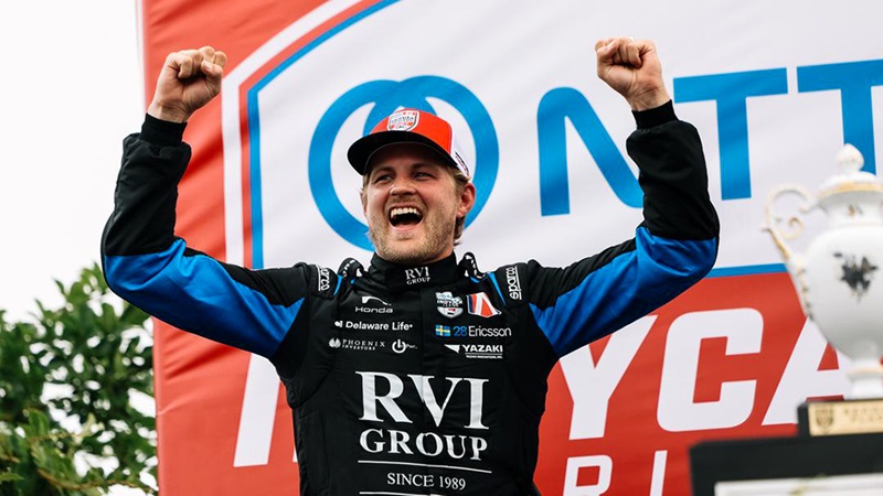 IndyCar: Marcus Ericsson vence o GP de Markham