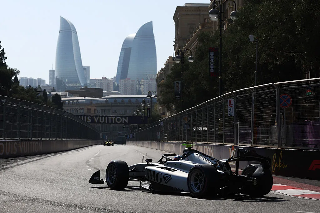 Colton Herta Punicao Grid F2 Baku