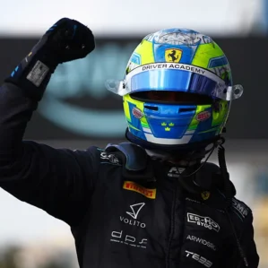 F2 Baku Beganovic Vence Sprint Race Dunne Podio 2026