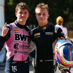 Formula 2 Baku Rodin Dobradinha Poles Dunne Stenshorne