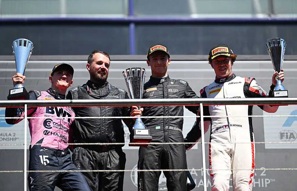 Formula 2 Madri Beganovic Vence Feature Race Fittipaldi Jr 2026