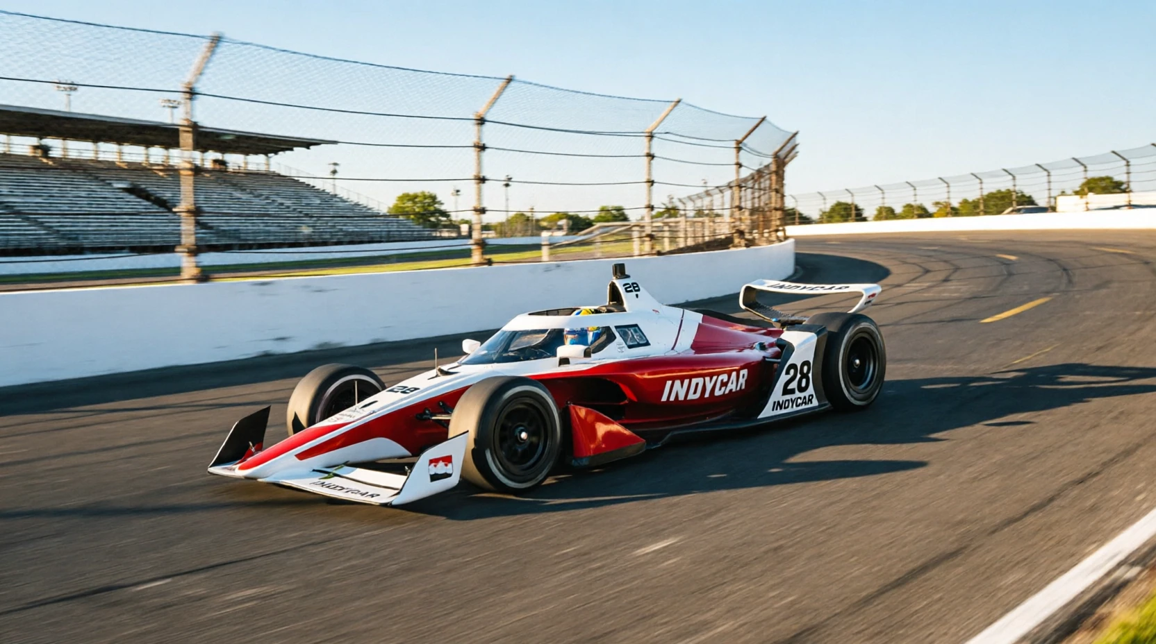 Nova era da IndyCar começa: IR-28 completa primeiro teste oval em Indianápolis
