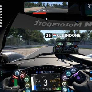 RaceRoom Racing Experience recupera HUD nas corridas no Linux e no Steam Deck