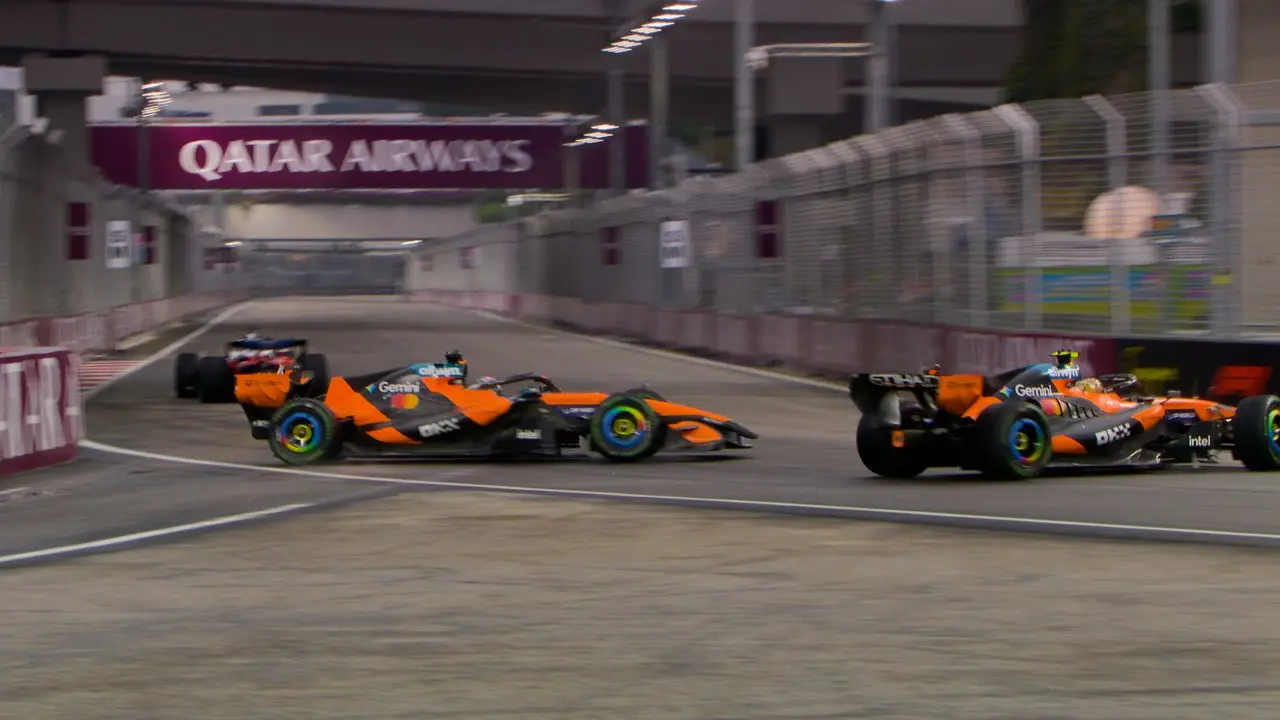 Lando Norris Ordens Equipe Mclaren Gp Estados Unidos